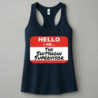 Shitshow Supervisor Funny Manager And Supervisor Womens Tank Top