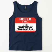 Shitshow Supervisor Funny Manager And Supervisor Tank Top