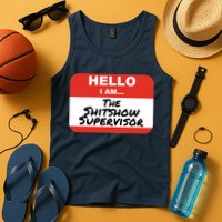 Shitshow Supervisor Funny Manager And Supervisor Tank Top