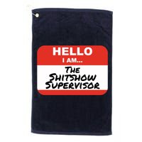 Shitshow Supervisor Funny Manager And Supervisor Golf Towel