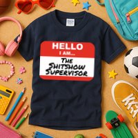 Shitshow Supervisor Funny Manager And Supervisor Kids T-Shirt