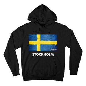 Stockholm Sweden Flag Stockholm Hoodie