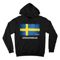 Stockholm Sweden Flag Stockholm Hoodie