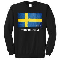 Stockholm Sweden Flag Stockholm Sweatshirt