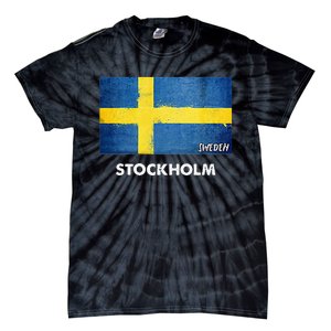 Stockholm Sweden Flag Stockholm Tie-Dye T-Shirt