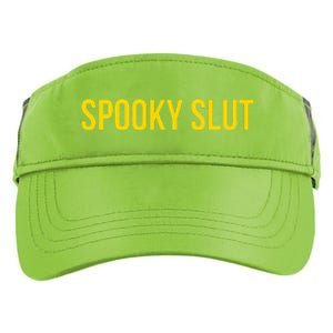 Spooky Slut Funny Halloween Adult Drive Performance Visor