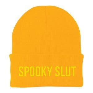 Spooky Slut Funny Halloween Knit Cap Winter Beanie