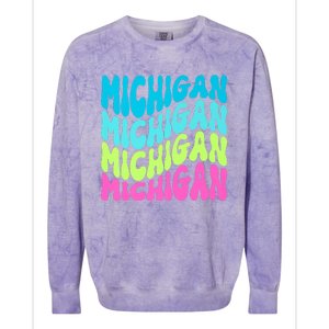 Show Support For Your State Colorblast Crewneck Sweatshirt