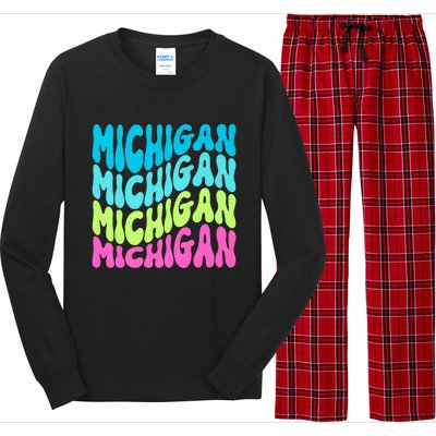 Show Support For Your State Long Sleeve Pajama Set