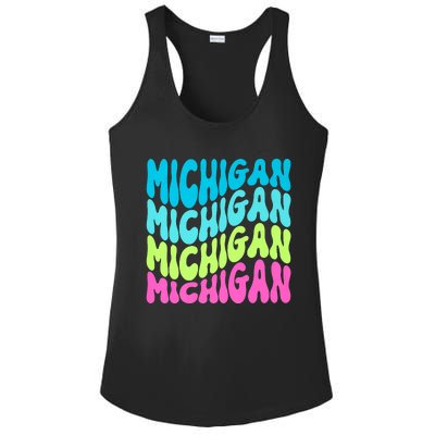 Show Support For Your State Ladies PosiCharge Competitor Racerback Tank