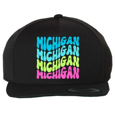 Show Support For Your State Wool Snapback Cap