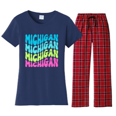 Show Support For Your State Women's Flannel Pajama Set