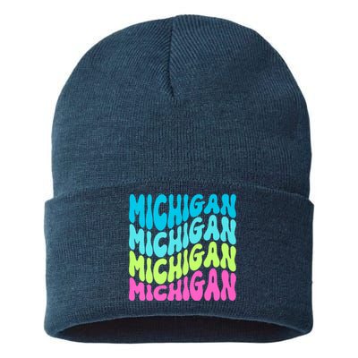 Show Support For Your State Sustainable Knit Beanie