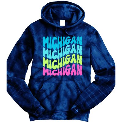 Show Support For Your State Tie Dye Hoodie