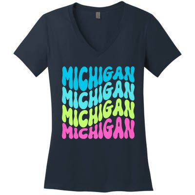 Show Support For Your State Women's V-Neck T-Shirt