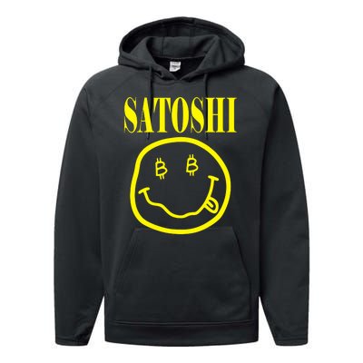 Satoshi Smile Face Performance Fleece Hoodie