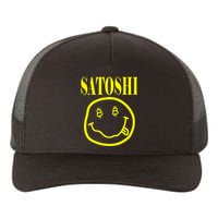 Satoshi Smile Face Yupoong Adult 5-Panel Trucker Hat