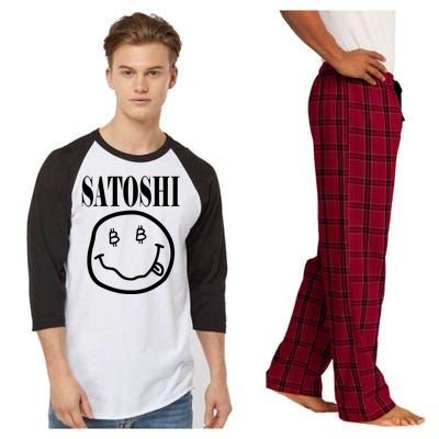 Satoshi Smile Face Raglan Sleeve Pajama Set