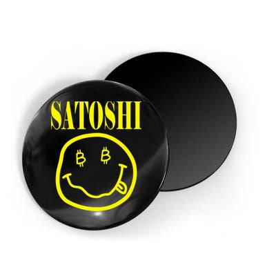 Satoshi Smile Face Magnet