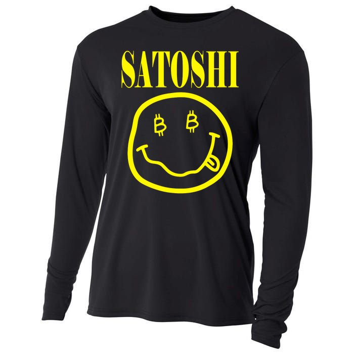 Satoshi Smile Face Cooling Performance Long Sleeve Crew