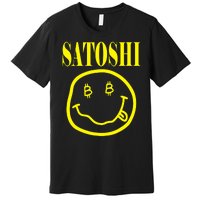 Satoshi Smile Face Premium T-Shirt