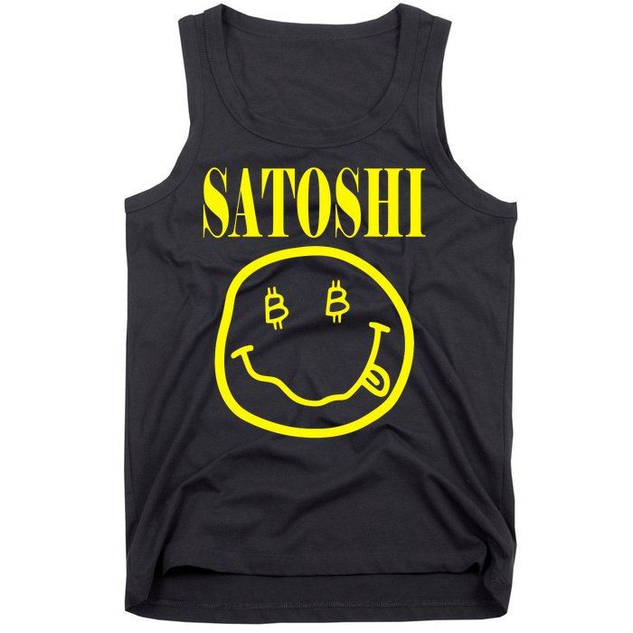 Satoshi Smile Face Tank Top