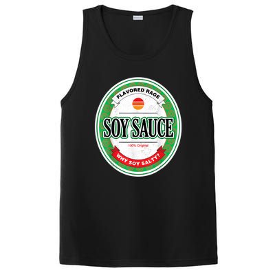 Soy Sauce Funny Costume Vegan Soy Sauce Funny Sushi Matching Group Halloween Cos PosiCharge Competitor Tank