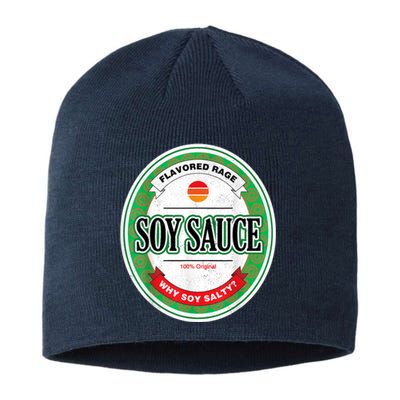 Soy Sauce Funny Costume Vegan Soy Sauce Funny Sushi Matching Group Halloween Cos Sustainable Beanie