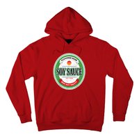 Soy Sauce Funny Costume Vegan Soy Sauce Funny Sushi Matching Group Halloween Cos Hoodie