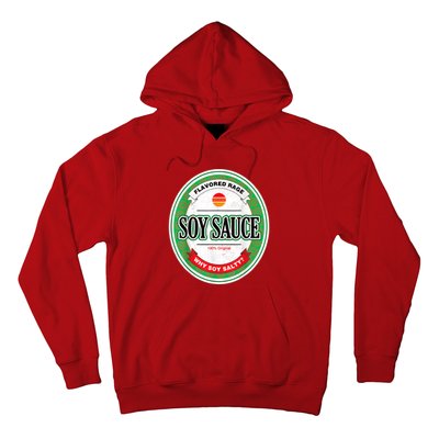 Soy Sauce Funny Costume Vegan Soy Sauce Funny Sushi Matching Group Halloween Cos Hoodie