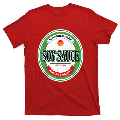 Soy Sauce Funny Costume Vegan Soy Sauce Funny Sushi Matching Group Halloween Cos T-Shirt