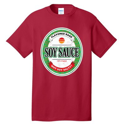 Soy Sauce Funny Costume Vegan Soy Sauce Funny Sushi Matching Group Halloween Cos Tall T-Shirt