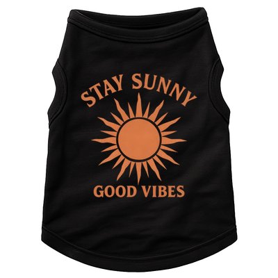 Stay Sunny Good Vibes Doggie Tank
