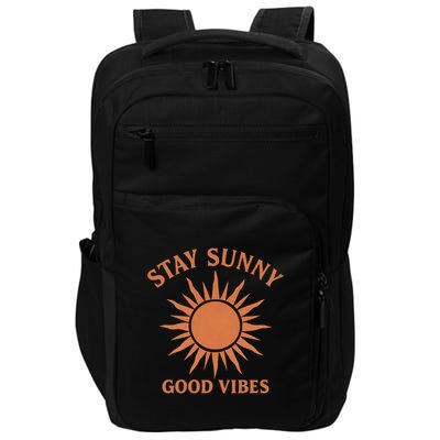 Stay Sunny Good Vibes Impact Tech Backpack