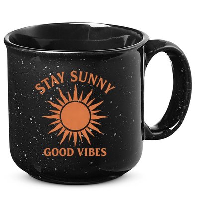 Stay Sunny Good Vibes 15oz Campfire Ceramic Mug