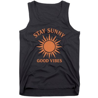 Stay Sunny Good Vibes Tank Top