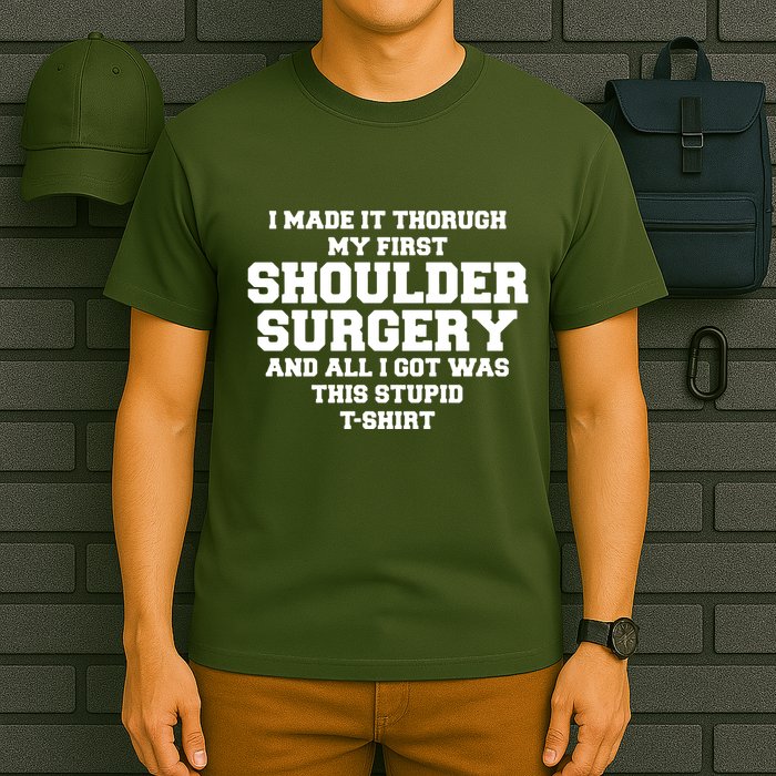 Shoulder Surgery Get Well Soon Recovery T-Shirt