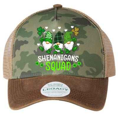 Shenanigans Squad Gnome St Patrick's Legacy Tie Dye Trucker Hat