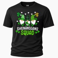Shenanigans Squad Gnome St Patrick's Cooling Performance Crew T-Shirt
