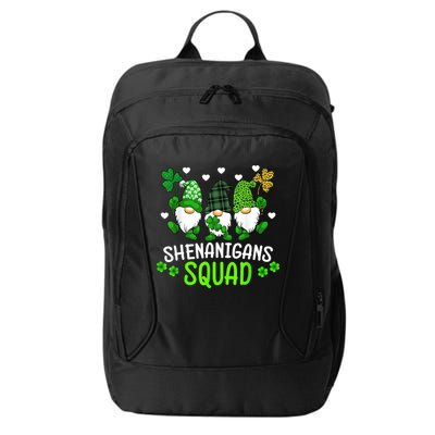 Shenanigans Squad Gnome St Patrick's City Backpack