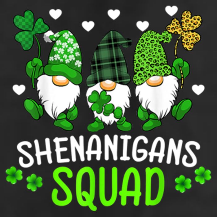 Shenanigans Squad Gnome St Patrick's Golf Towel