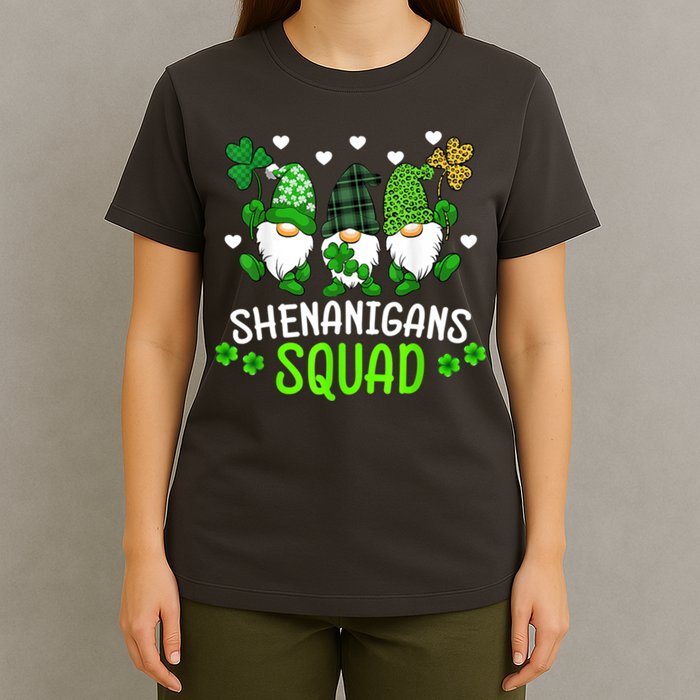 Shenanigans Squad Gnome St Patrick's T-Shirt