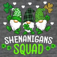 Shenanigans Squad Gnome St Patrick's T-Shirt