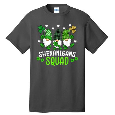 Shenanigans Squad Gnome St Patrick's Tall T-Shirt