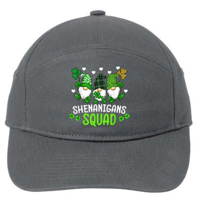 Shenanigans Squad Gnome St Patrick's 7-Panel Snapback Hat