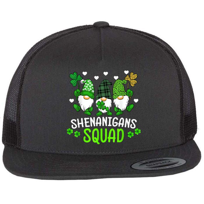 Shenanigans Squad Gnome St Patrick's Flatbill Hat