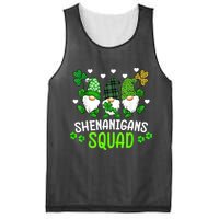Shenanigans Squad Gnome St Patrick's Mesh Reversible Basketball Jersey Tank