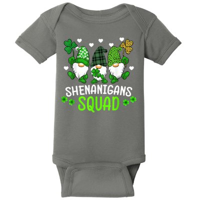 Shenanigans Squad Gnome St Patrick's Baby Bodysuit