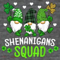 Shenanigans Squad Gnome St Patrick's Baby Bodysuit