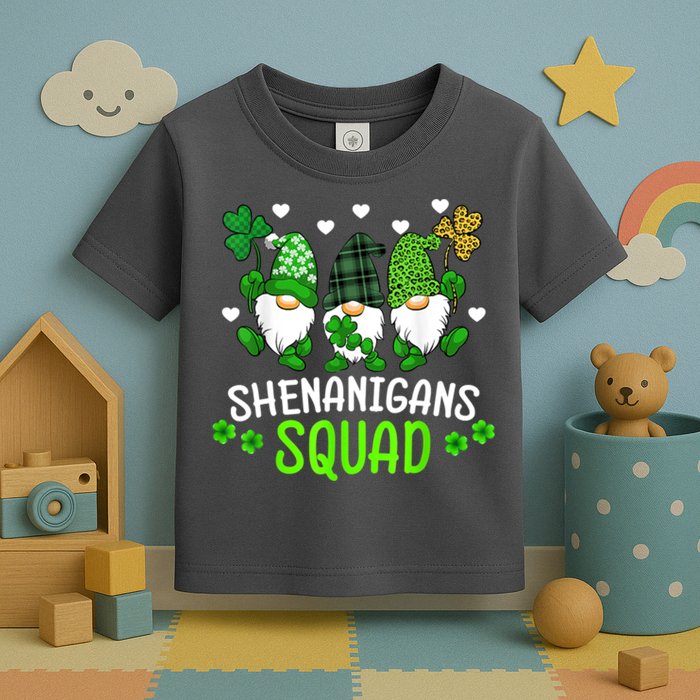 Shenanigans Squad Gnome St Patrick's Toddler T-Shirt